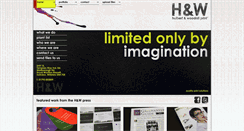 Desktop Screenshot of handwprint.co.uk